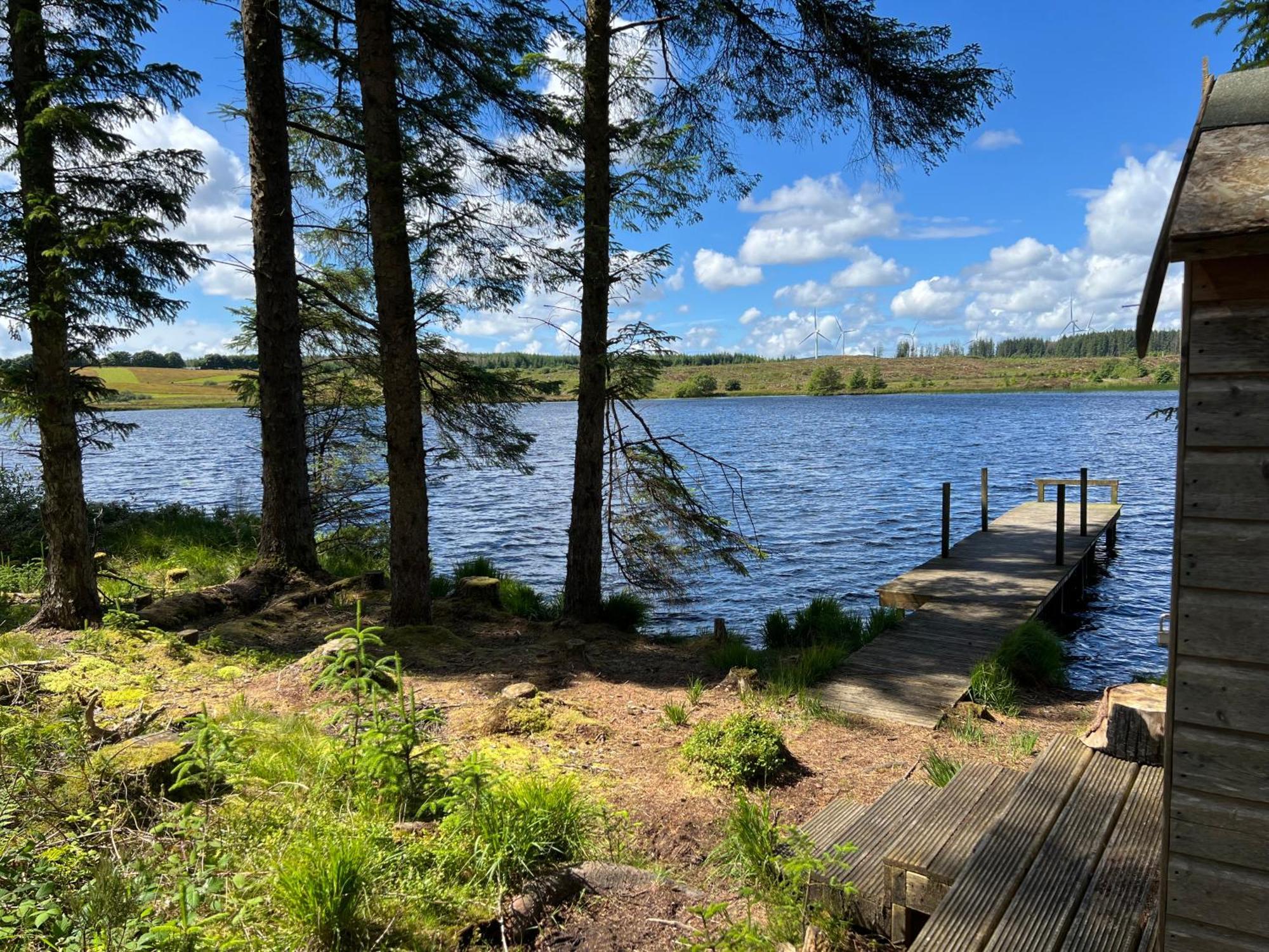 Jungle House No.26 At Three Lochs Holiday Park Newton Stewart Eksteriør bilde